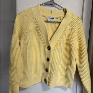 Old Navy Women's Yellow Sweater